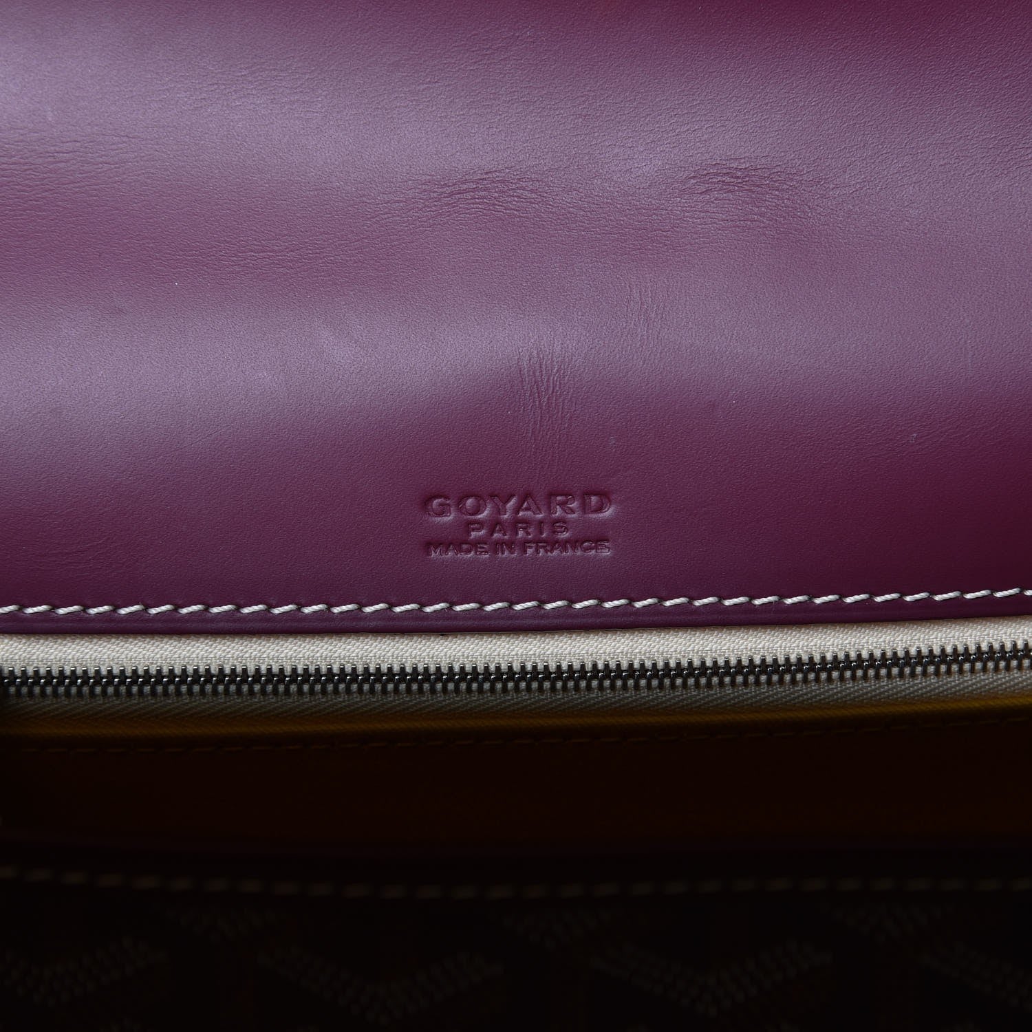 Goyard Goyardine Belvedere PM Messenger Bag Burgundy 5 of 7