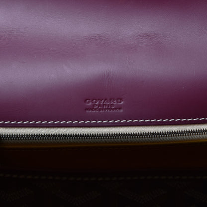 Goyard Goyardine Belvedere PM Messenger Bag Burgundy 5 of 7