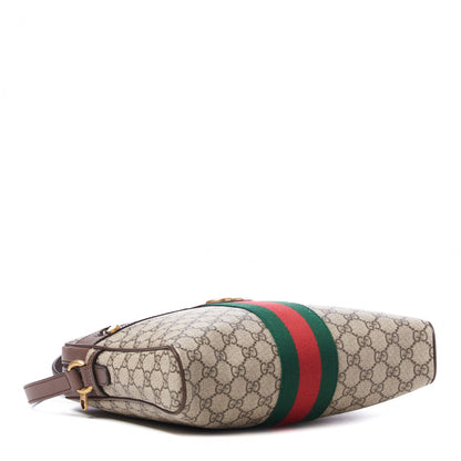 Gucci GG Supreme Monogram Web Medium Ophidia Messenger Bag Brown 3 of 8