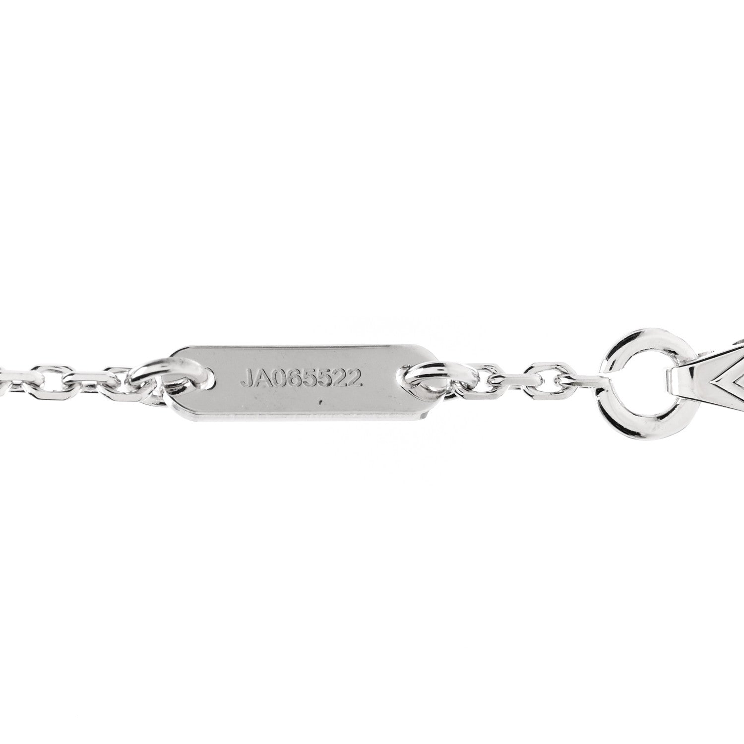 Van Cleef & Arpels 18K White Gold Diamond Mini Frivole Bracelet 3 of 5