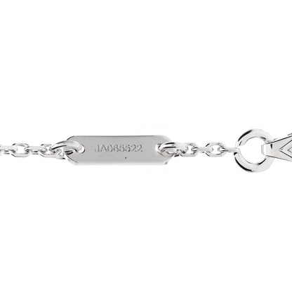 Van Cleef & Arpels 18K White Gold Diamond Mini Frivole Bracelet 3 of 5