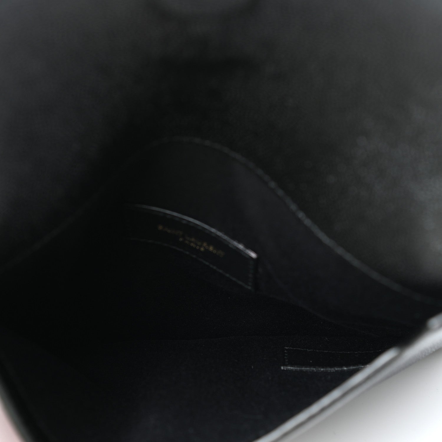 Saint Laurent Grain De Poudre Uptown Baby Pouch Black 5 of 6