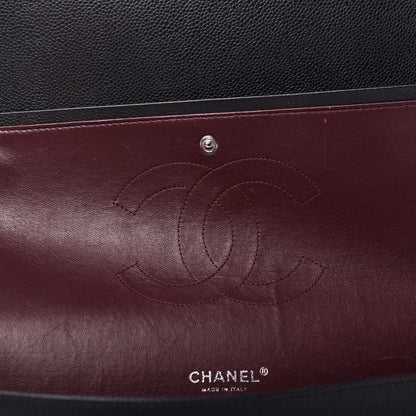 Chanel Caviar Quilted Maxi Double Flap Black 15 of 22