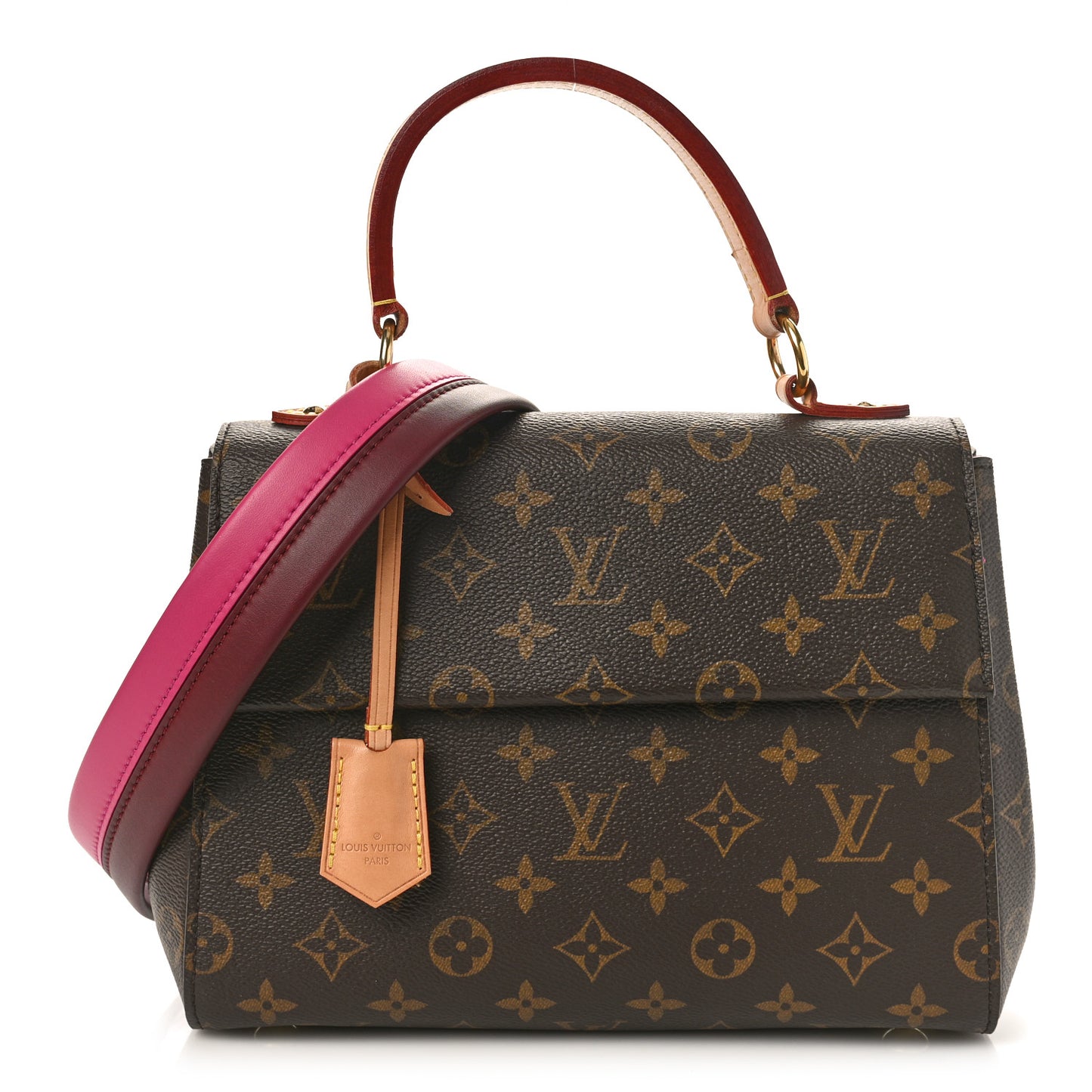 Monogram Cluny BB Bordeaux Fuchsia