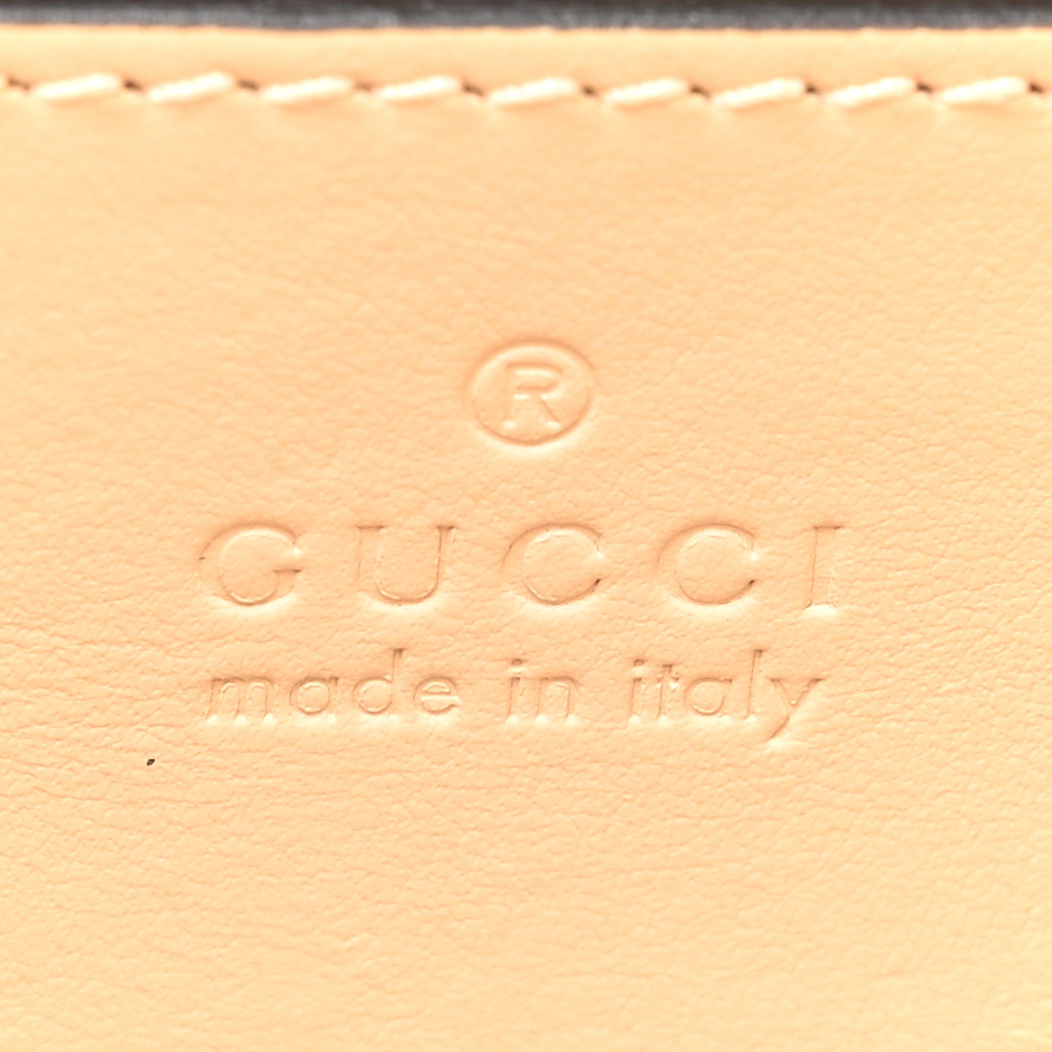 Gucci Calfskin GG Matelasse Small Slim Chain Shoulder Bag Naturale 7 of 12