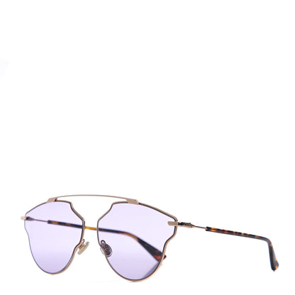 Christian Dior So Real Pop Sunglasses Rose Gold Purple 1 of 9