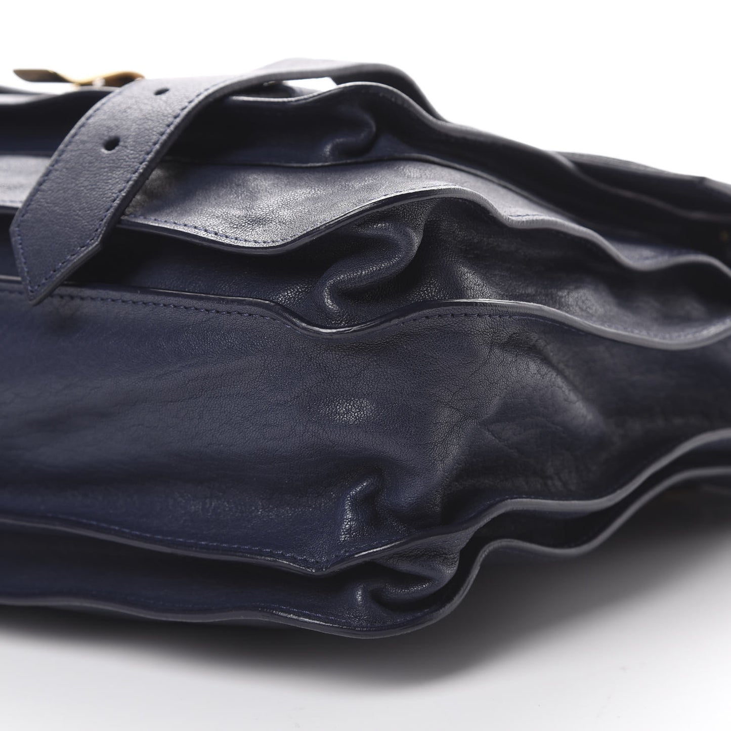 Lambskin Large PS1 Satchel Midnight