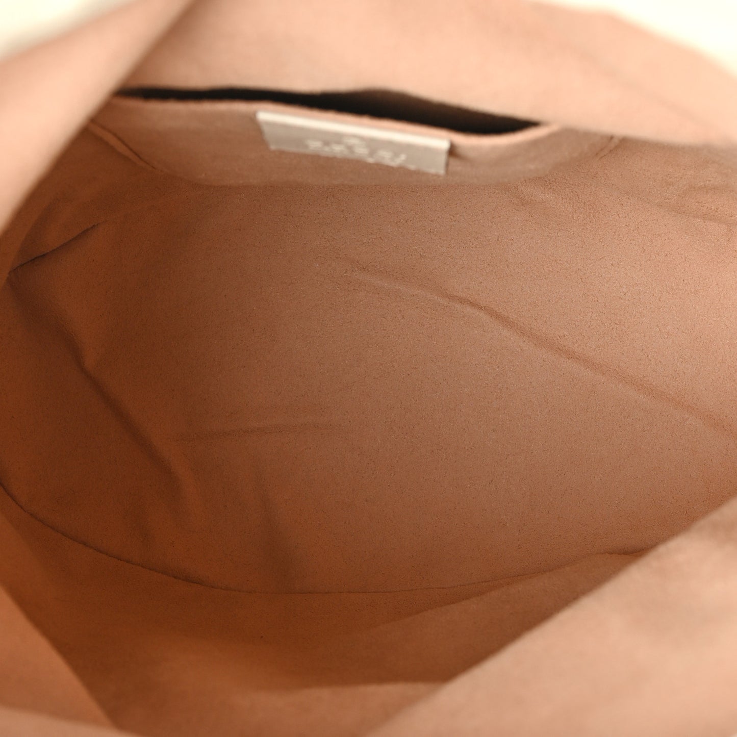 Azalea Sakai Calfskin Horsebit 1955 Drawstring Bucket Bag Mystic White