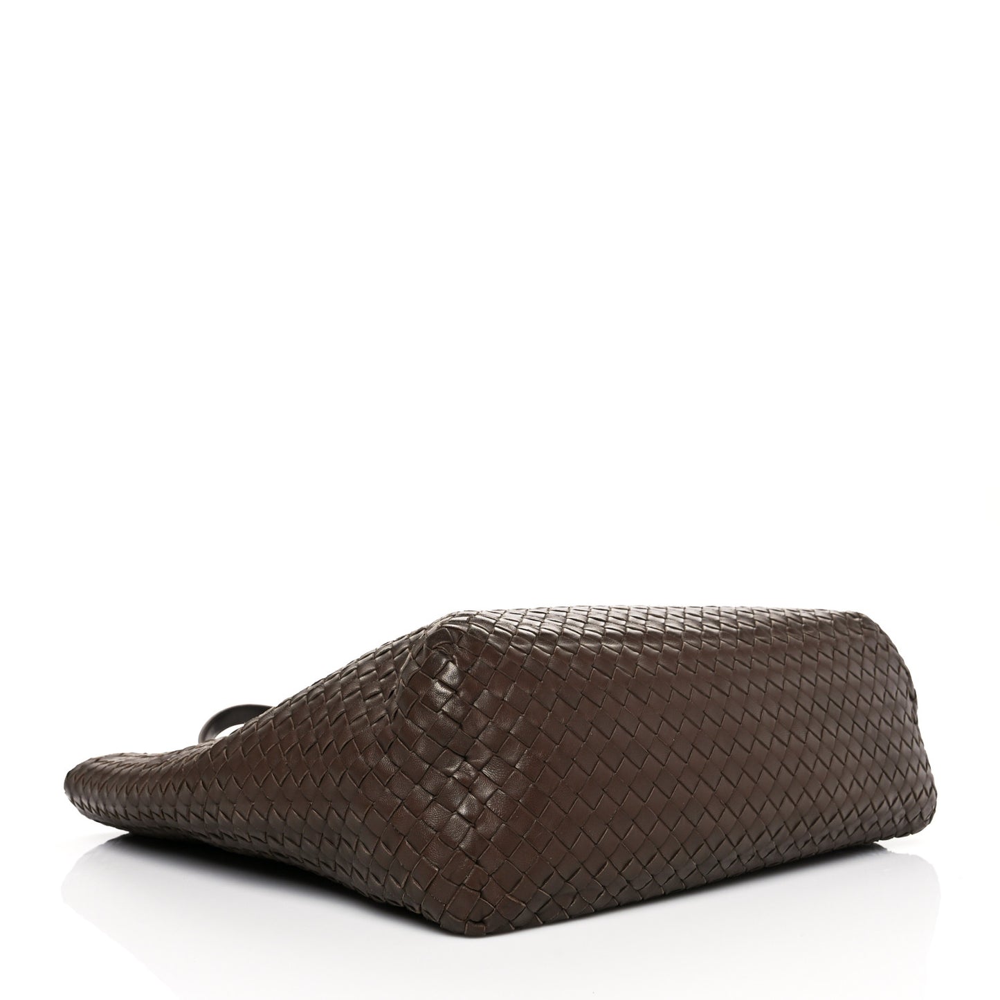 Nappa Intrecciato Large Tote Coffee