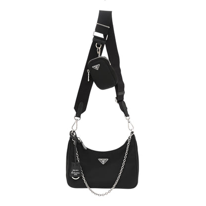 Prada Nylon Re-Edition 2005 Shoulder Bag Black 1 of 10