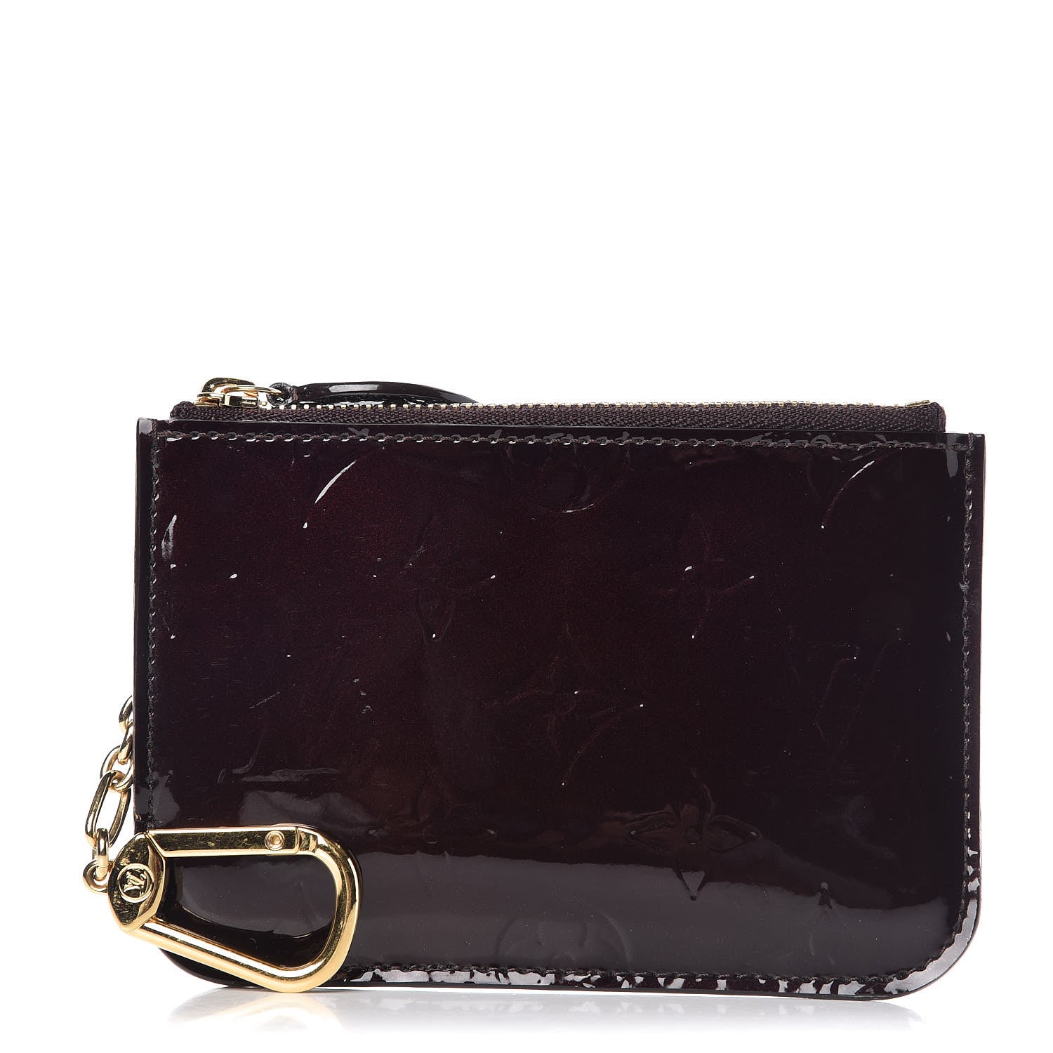 Louis Vuitton Vernis Key Pouch NM Amarante 1 of 7