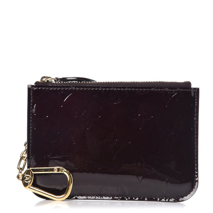 Louis Vuitton Vernis Key Pouch NM Amarante 1 of 7