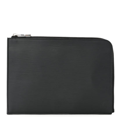 Louis Vuitton Epi Pochette Jour PM Black 1 of 6