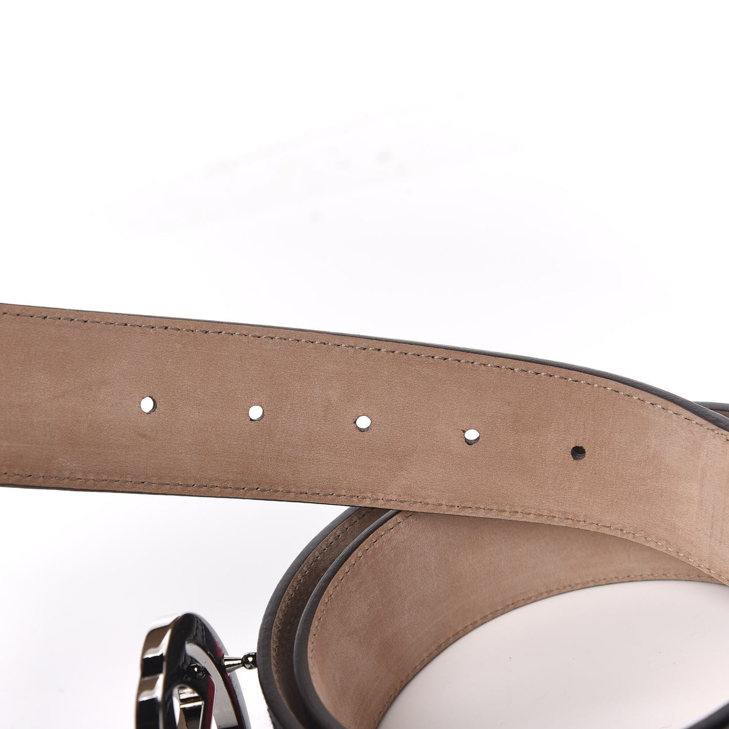 Calfskin Web Interlocking G Belt 115 46 Navy