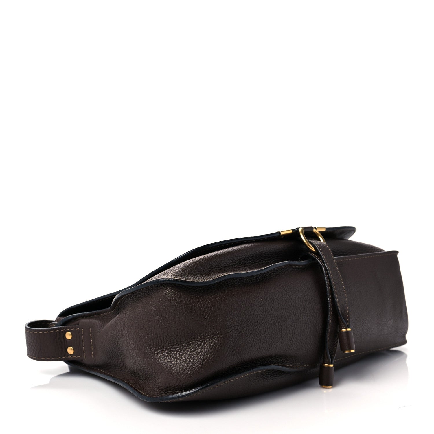 Chloe Calfskin Medium Marcie Top Handle Bag Truffle 8 of 24