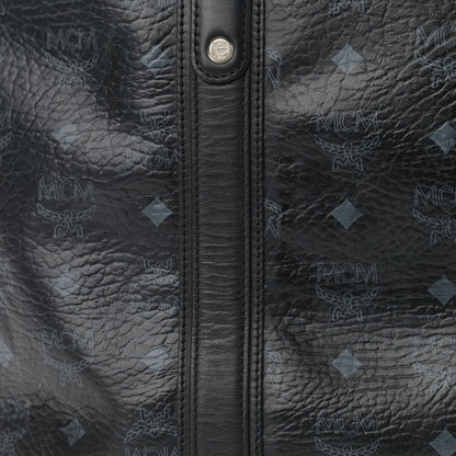 MCM Visetos Shopping Tote Black 15 of 16