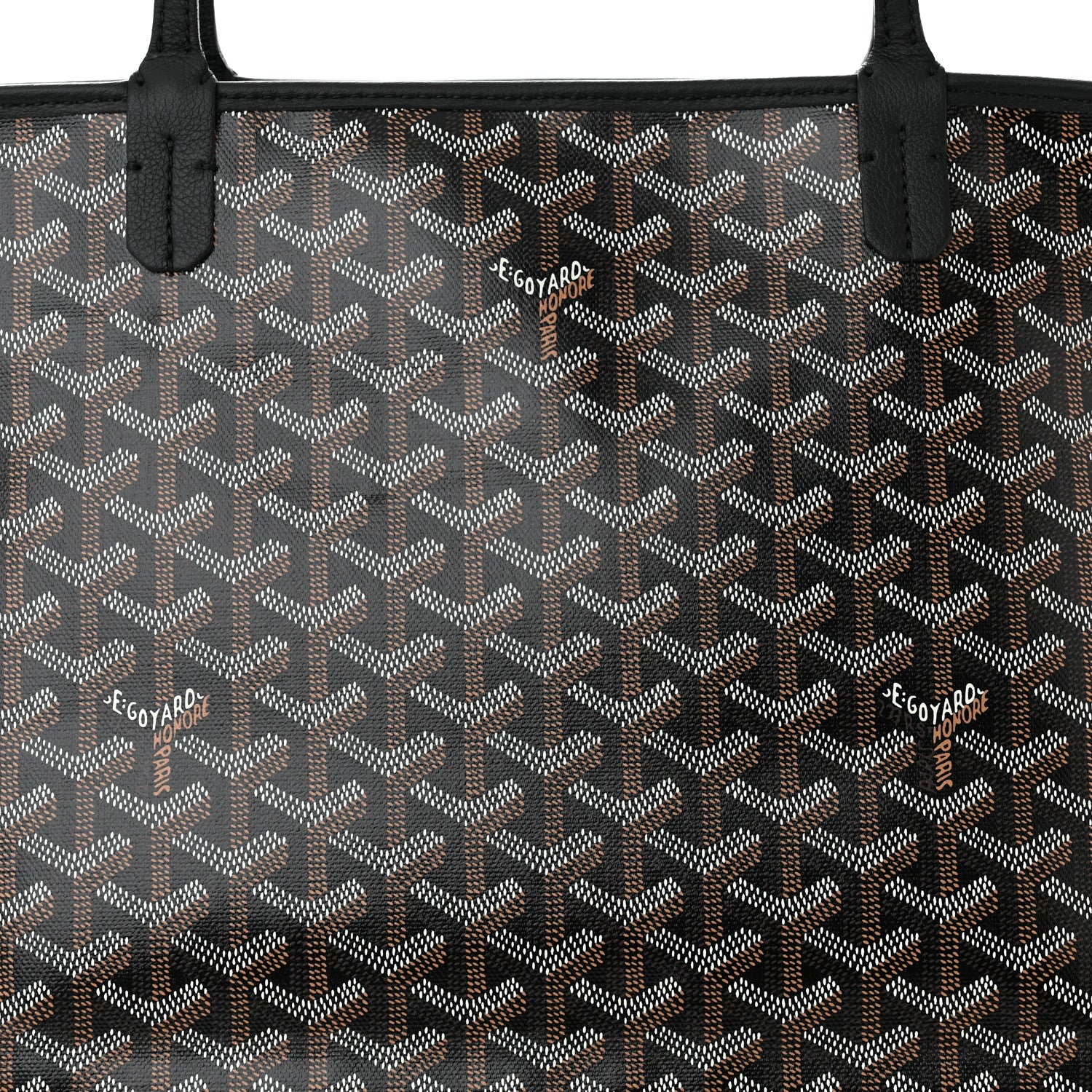 Goyard Goyardine Artois MM Black 8 of 10