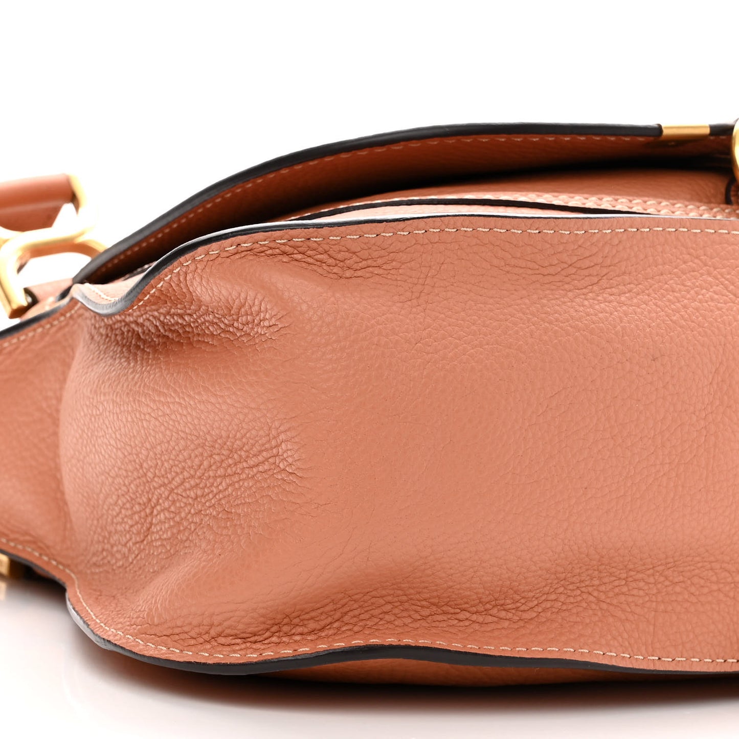 Calfskin Medium Marcie Satchel Muted Brown