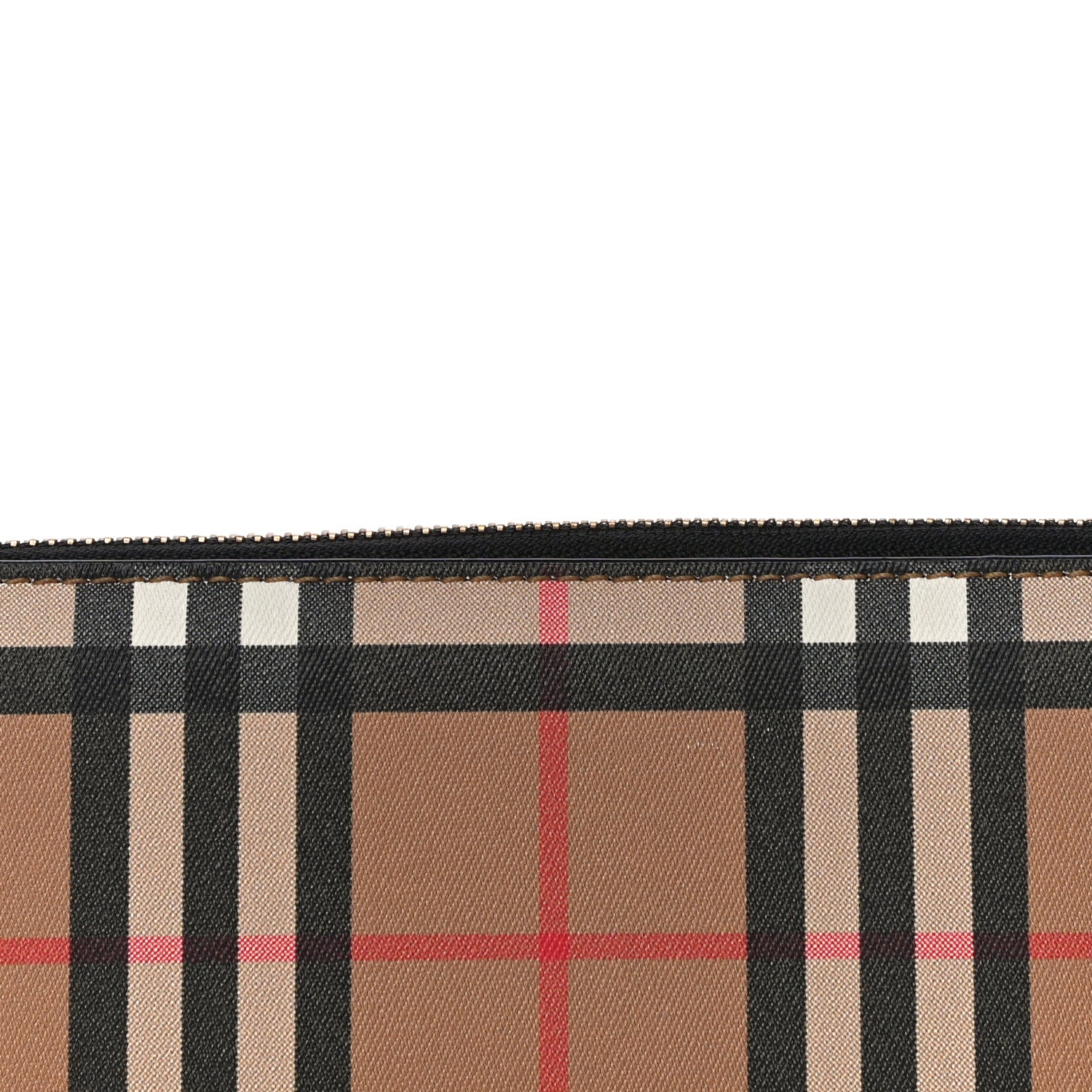 Burberry Vintage Check Elmore Zip Around Wallet Black 7 of 11
