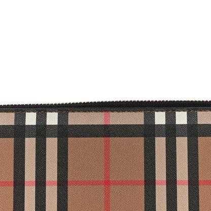 Burberry Vintage Check Elmore Zip Around Wallet Black 7 of 11