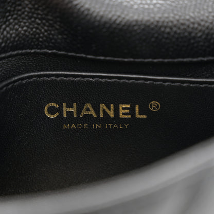 Chanel Caviar Quilted Mini Sweetheart Rectangular Flap Black 6 of 10