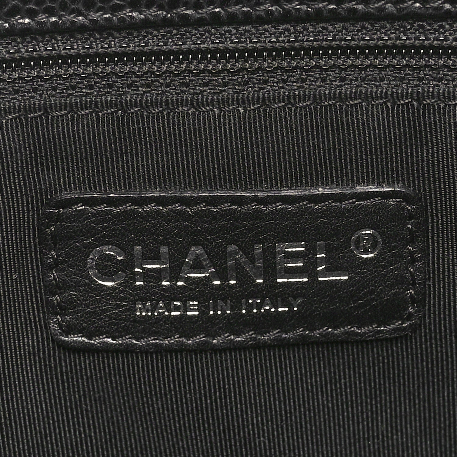 Chanel Caviar Quilted Grand Shopping Tote GST Black 6 of 10