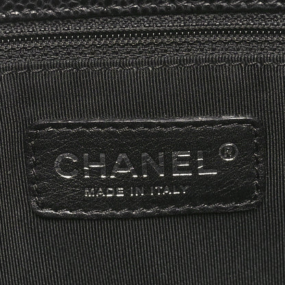 Chanel Caviar Quilted Grand Shopping Tote GST Black 6 of 10