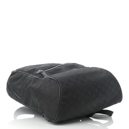 Gucci Nylon Monogram Slim Backpack Black 4 of 11