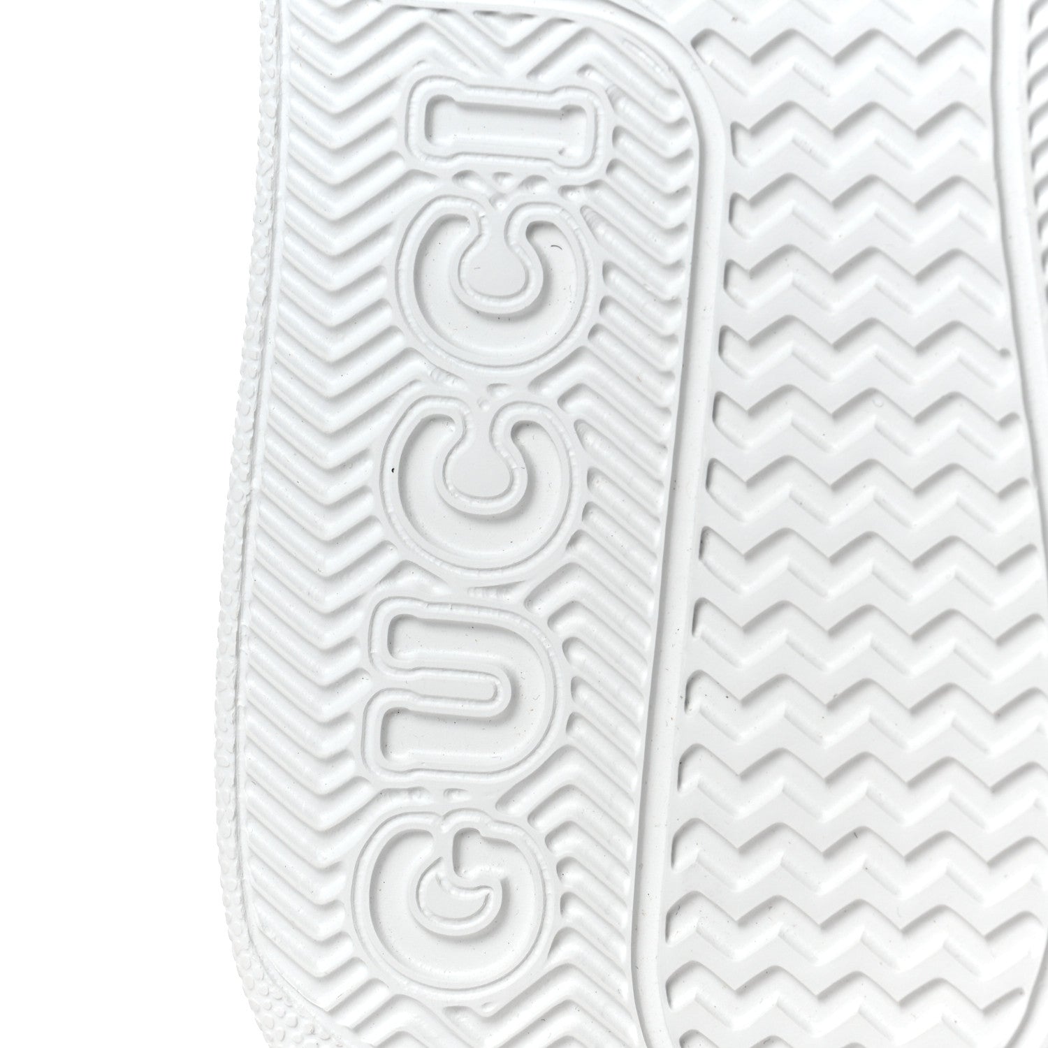 Gucci Calfskin GG Supreme Monogram Perforated Womens Platform 55mm Sneakers 38.5 Beige Ebony Sugar Pink Crop Shine Purple 7 of 8