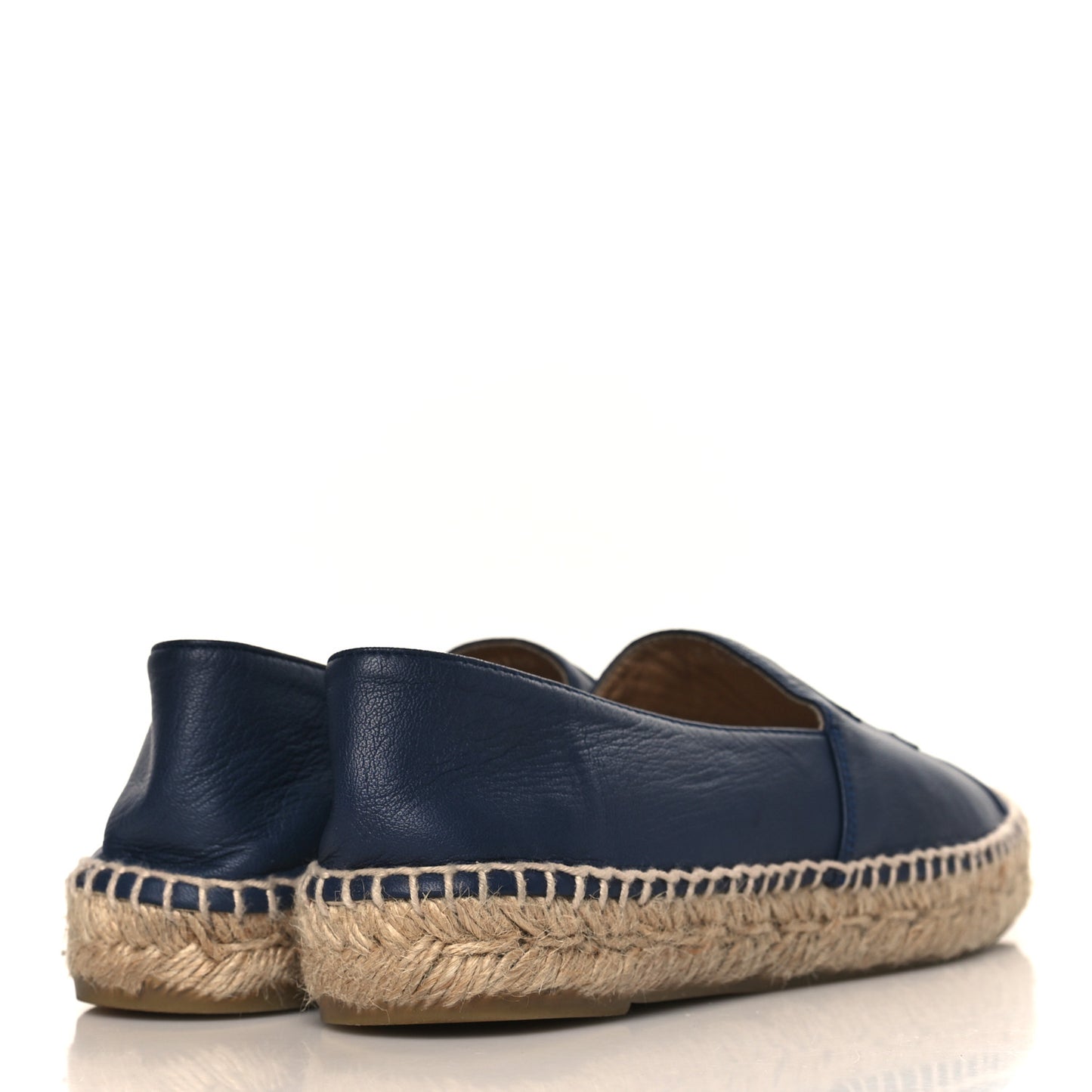 Lambskin CC Espadrilles 38 Dark Navy