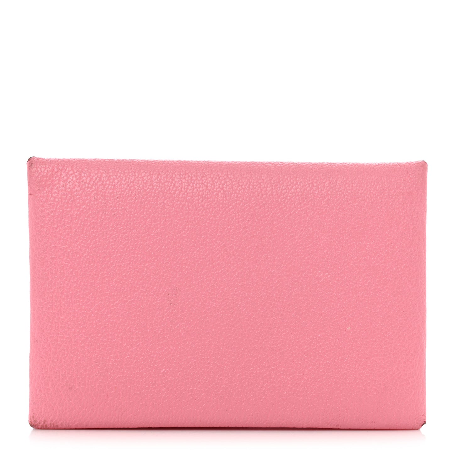 Chevre Chandra Verso Calvi Card Case Rose Confetti Brique