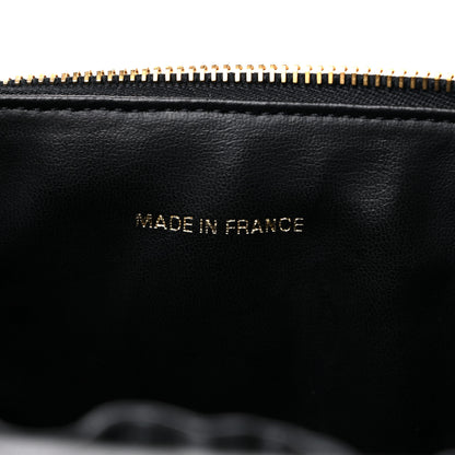 Chanel Caviar Vanity Cosmetic Case Black 7 of 12