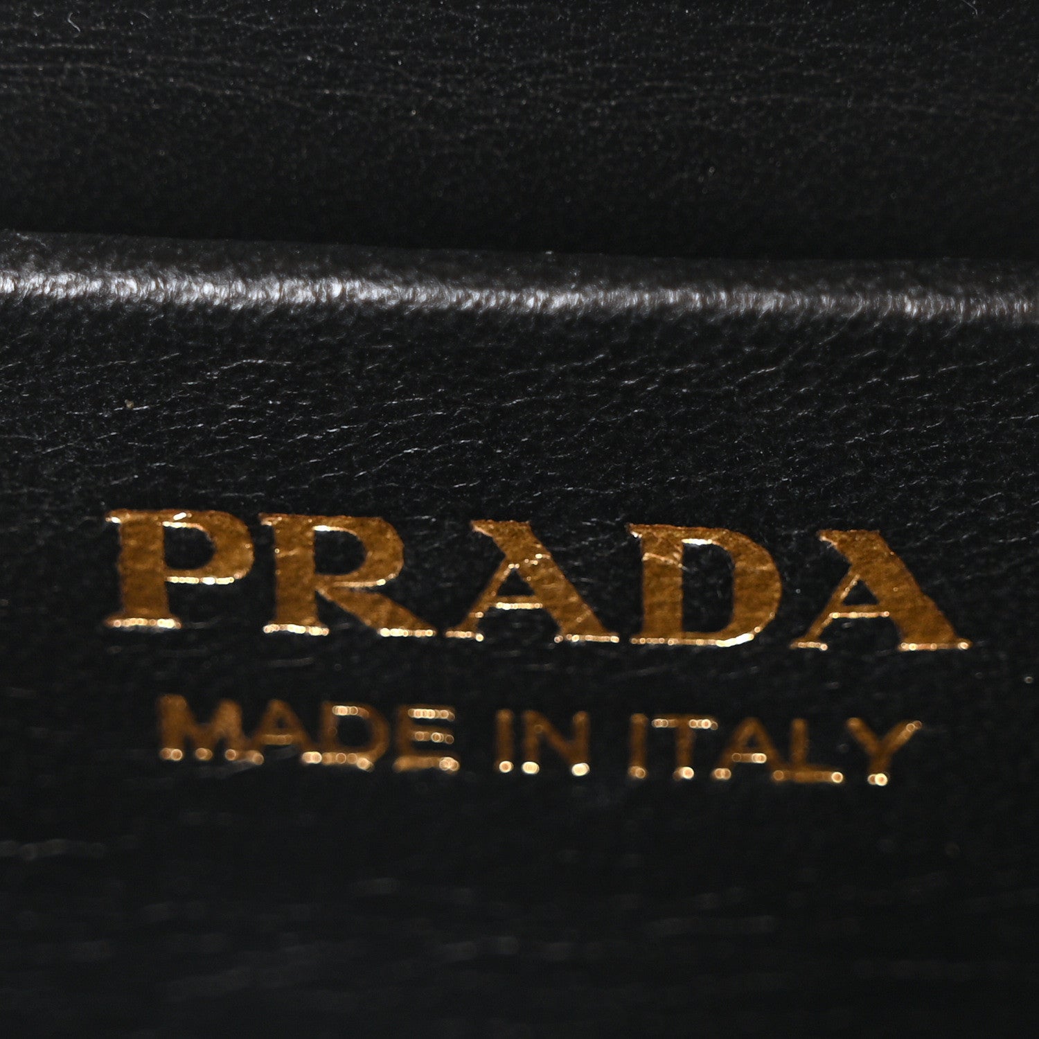 Prada Saffiano Symbole Flap Shoulder Bag Black 6 of 9