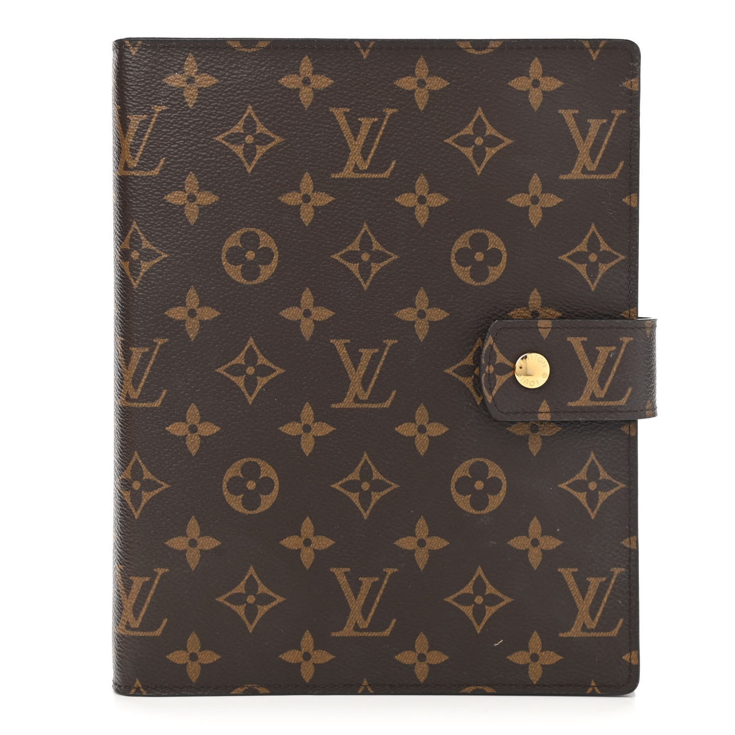 Monogram Large Ring Agenda Cover