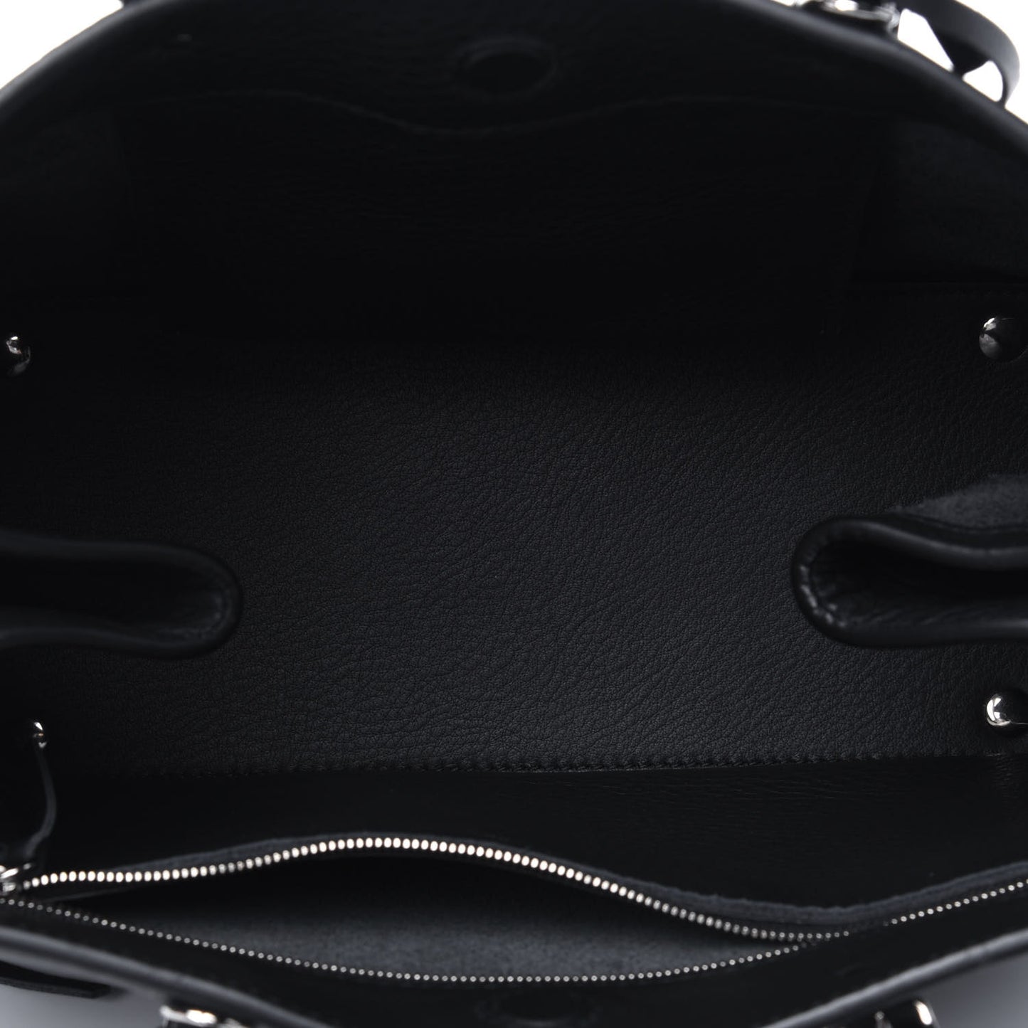Veau Papier A6 Zip Around Tote Black