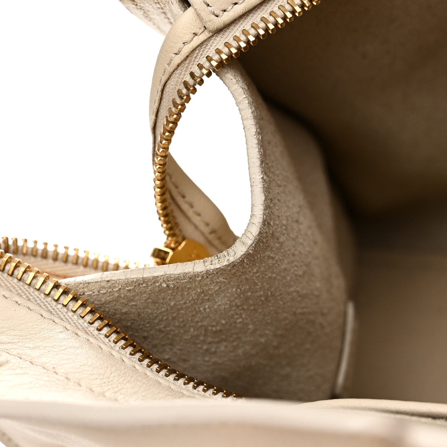 Calfskin Small Classic Y Cabas Beige