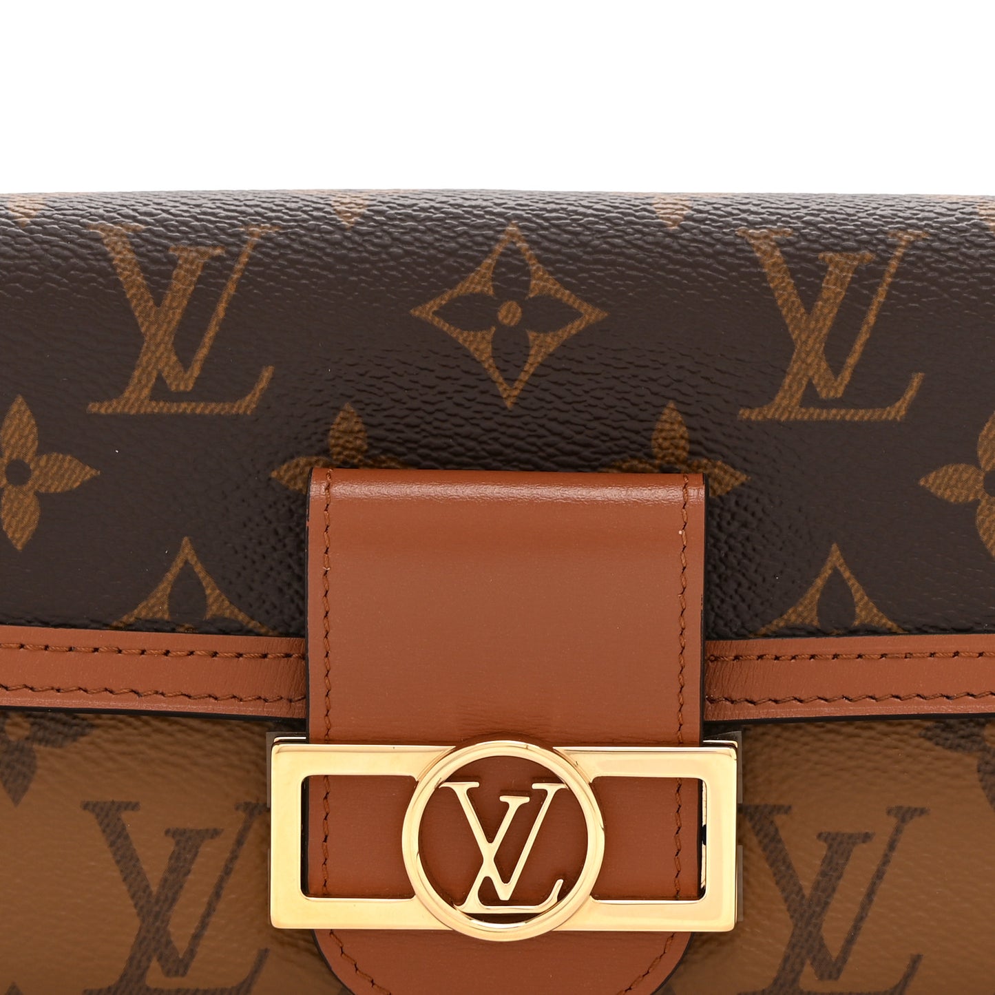 Reverse Monogram Dauphine Sarah Wallet