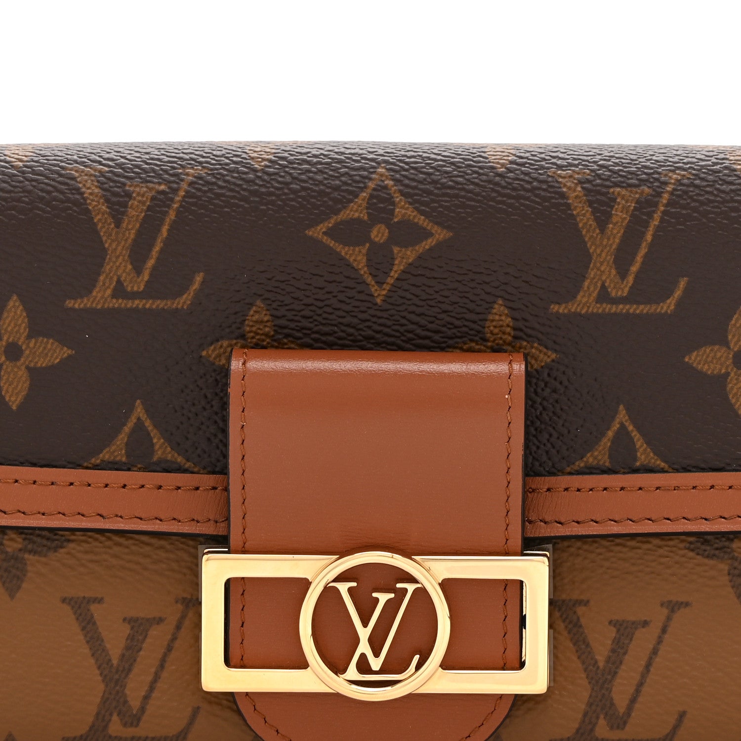 Louis Vuitton Reverse Monogram Dauphine Sarah Wallet 7 of 10