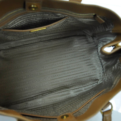 Prada Saffiano Lux Tote Caramel 7 of 11