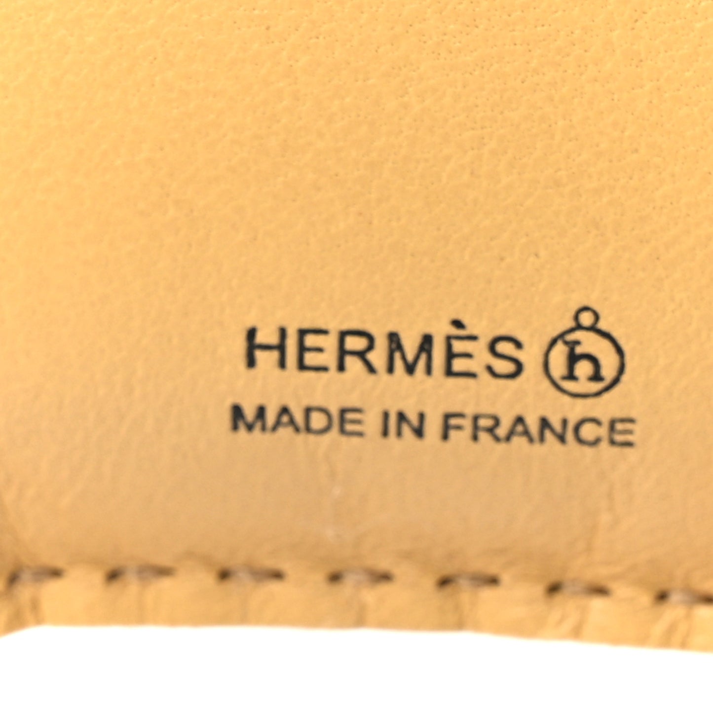 Lambskin Silk Petit H Hibouton Charm