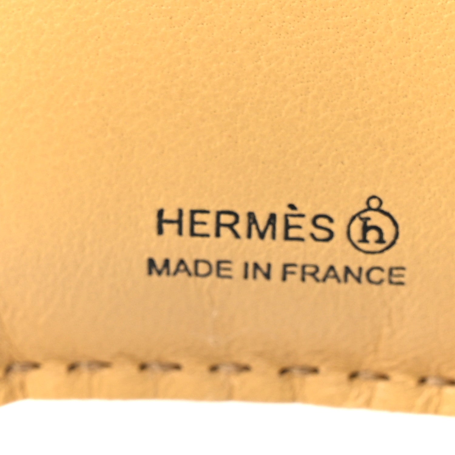 Hermes Lambskin Silk Petit H Hibouton Charm 3 of 4