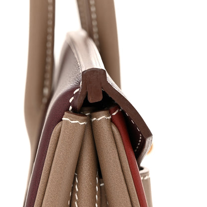 Hermes Swift Horseshoe Birkin 30 Rouge H Etoupe Rouge Sellier 12 of 12