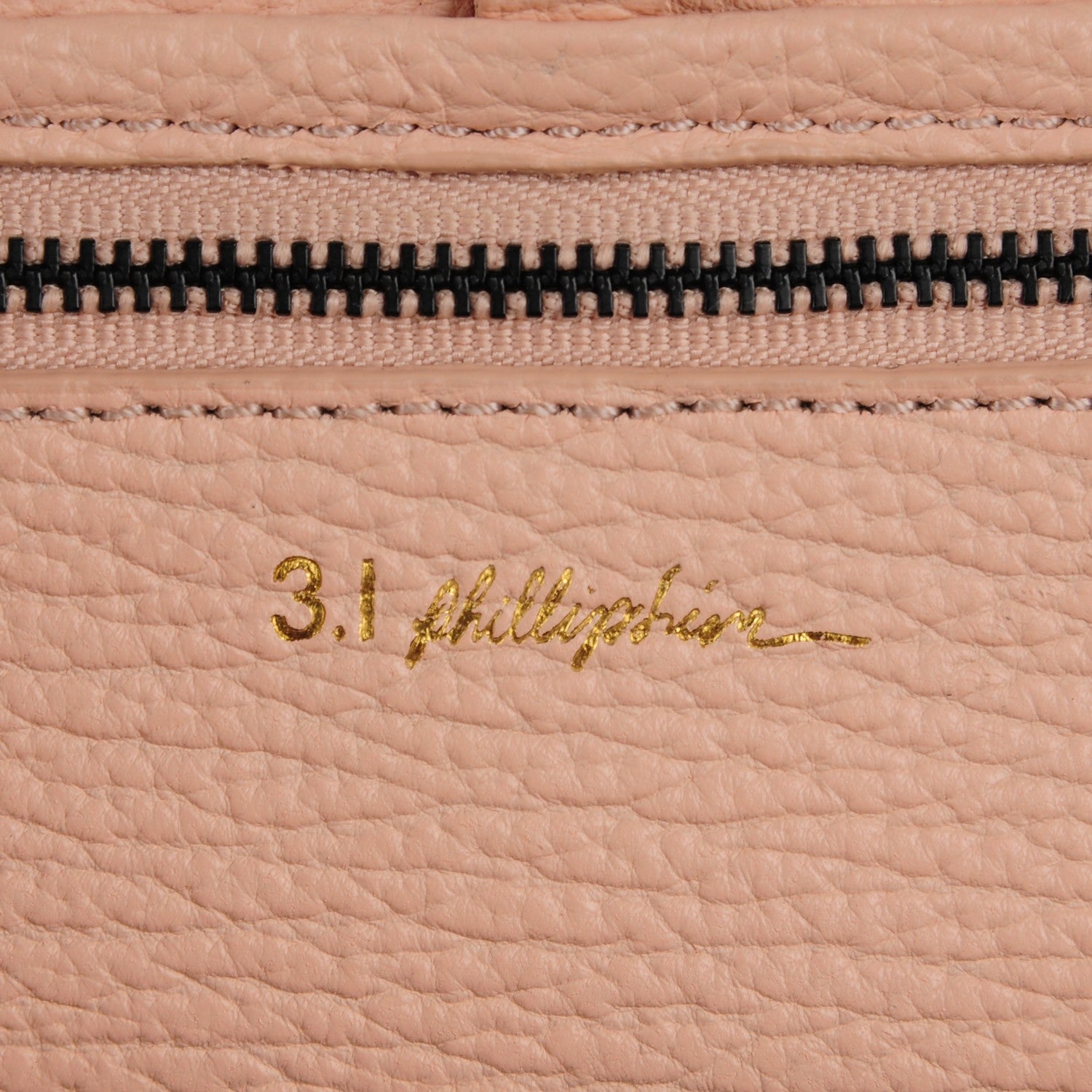 3.1 Phillip Lim 3.1 Textured Calfskin Large Pashli Satchel Blush 7 of 9