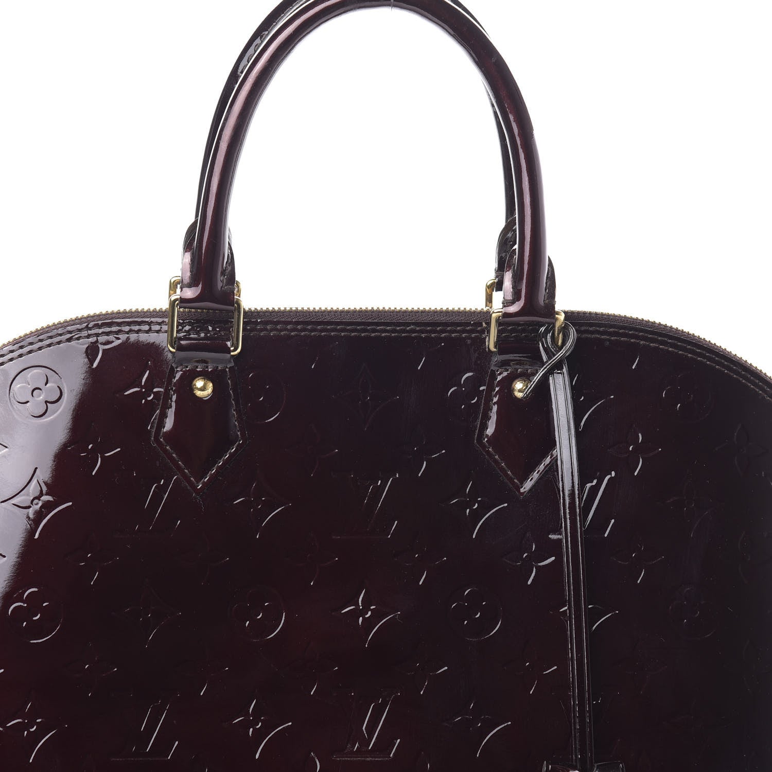 Louis Vuitton Vernis Alma GM Amarante 11 of 12