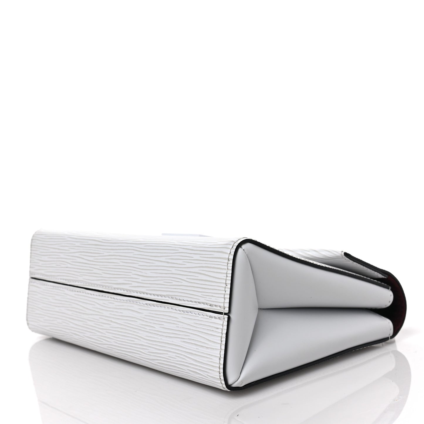 Epi Pochette Grenelle White