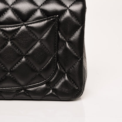 Chanel Lambskin Quilted Mini Rectangular Flap Black 10 of 10