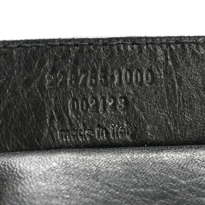 Balenciaga Agneau Classic Hardware Large Sunday Tote Black 8 of 14