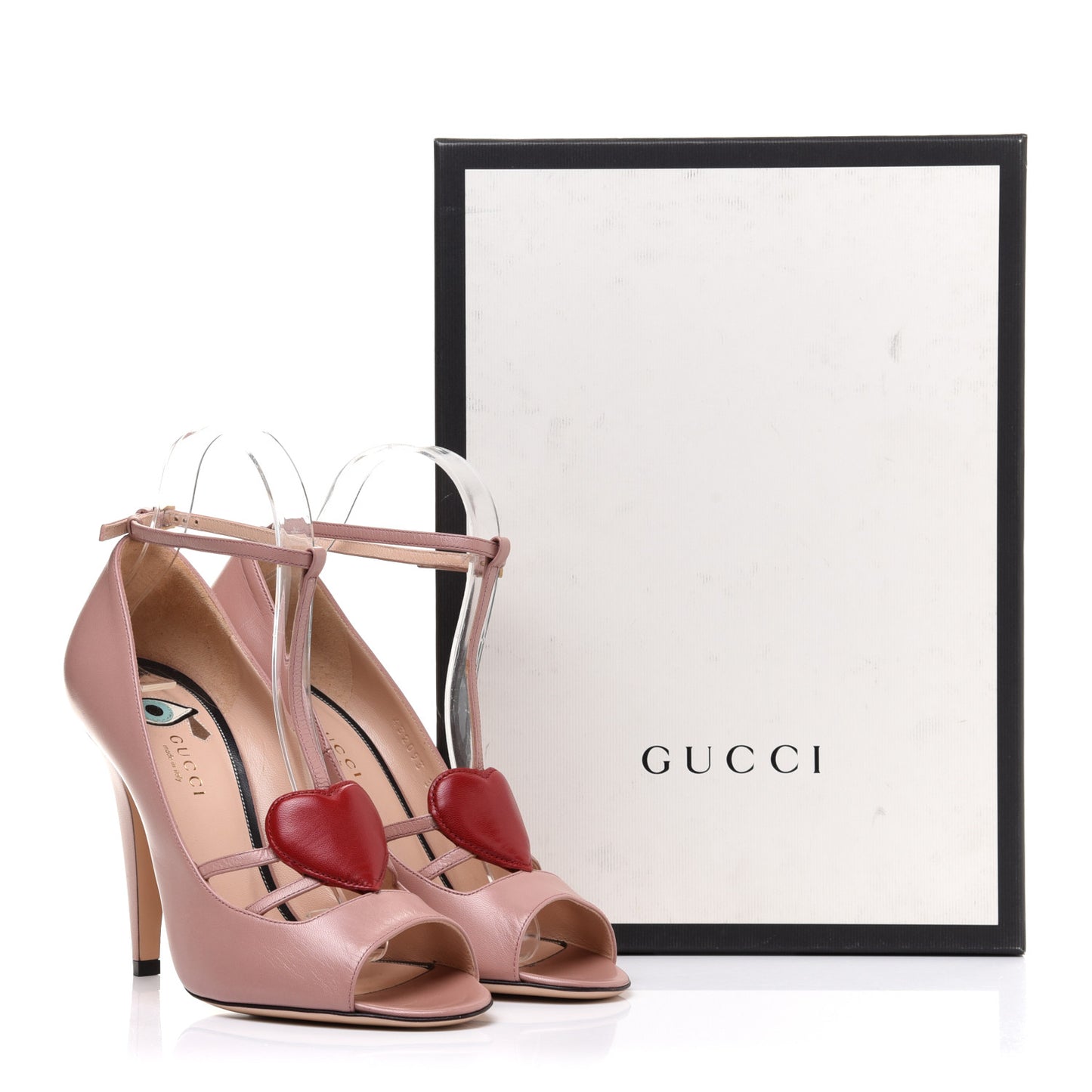 Malaga Kid Heart Pumps 38.5 Pink