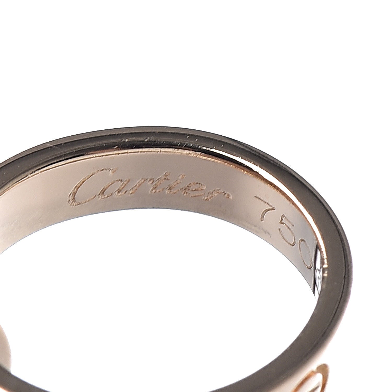 Cartier 18K Yellow Gold Interlocking LOVE Necklace 7 of 8