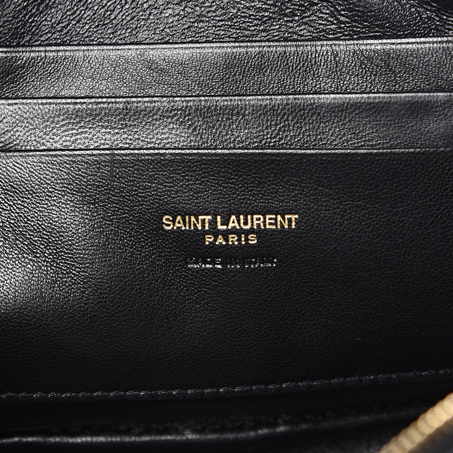 Grain De Poudre Matelasse Monogram Mini Lou Camera Bag Black